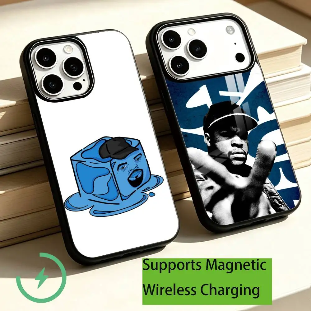 Rapper Ice Cube Phone Case For iPhone18,17,16,15,14,13,12,11 Plus,Pro Allows magnetic wireless charging Gift