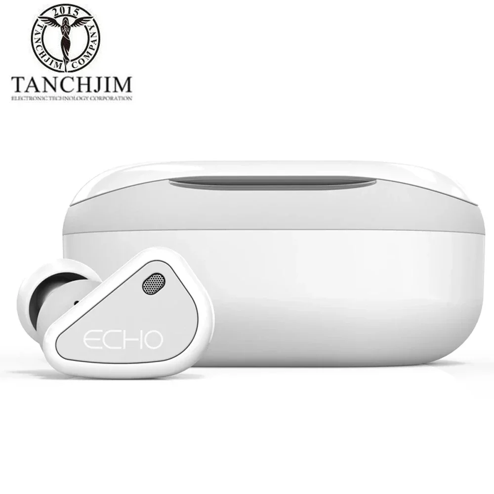 TANCHJIM ECHO TWS Earphone Wireless Bluetooth 5.2 APTX/APTX Adaptive/AAC/SBC 10mm Beryllium Dynamic Driver Wireless Headphones