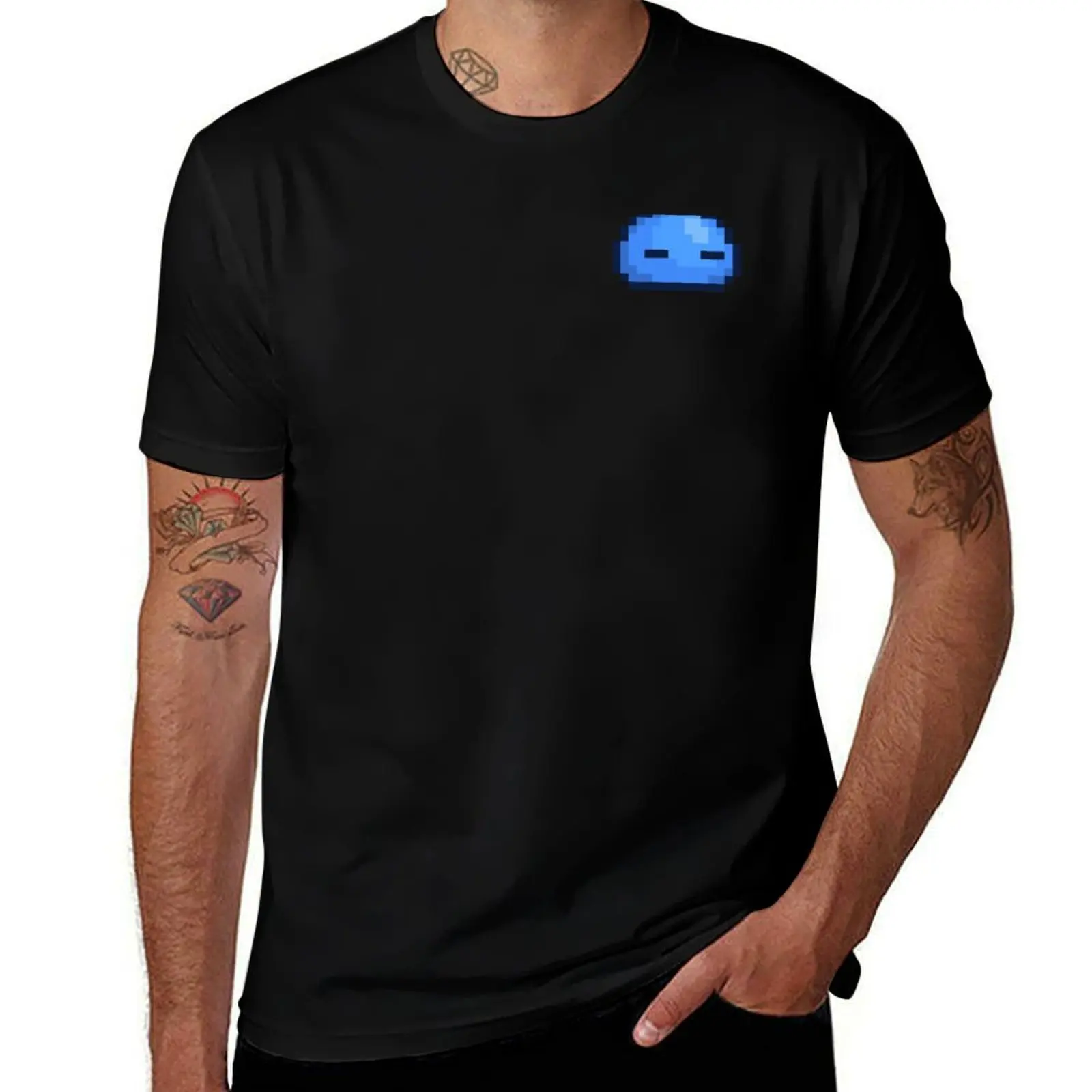 Sleepy Terraria Slime T-Shirt Holiday Lightweight T-Shirt
