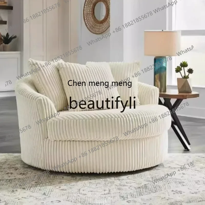 SS ss7486 Office Sofa Sales Department Reception Area Reception Area Corduroy Lazy Sofa