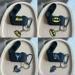 New Cartoon Earphone Case for JBL WAVE 100 / Wave Buds TWS Silicone Blutooth Earbuds Charging Box Protective Cover with Keychain