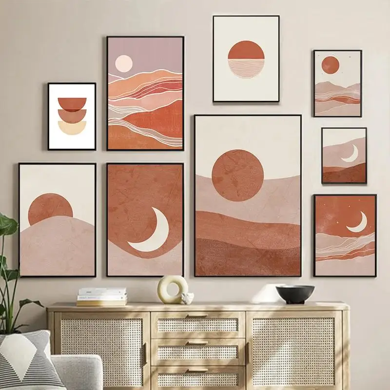 Mid Century Sun Moo…