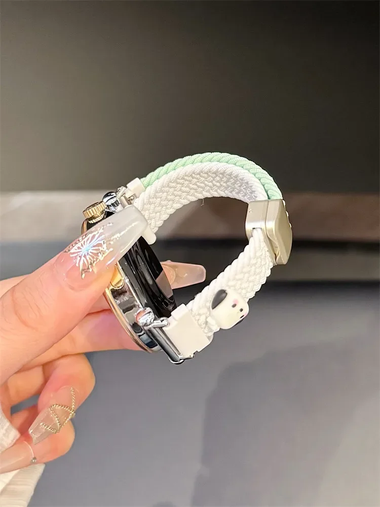 20mm 18mm 22mm Advanced Strap for Samsung Galaxy Watch 7 FE 5 Pro 4 6 Classic Band 44mm 40mm Sport Bracelet Correa Nylon Band