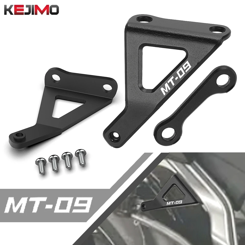 

2024 2025 2026 For Yamaha MT-09 / SP mt09 MT09 MT 09 Aluminum Pillion Footrest Removal Blanking Plate Set Footrest Cover Blank