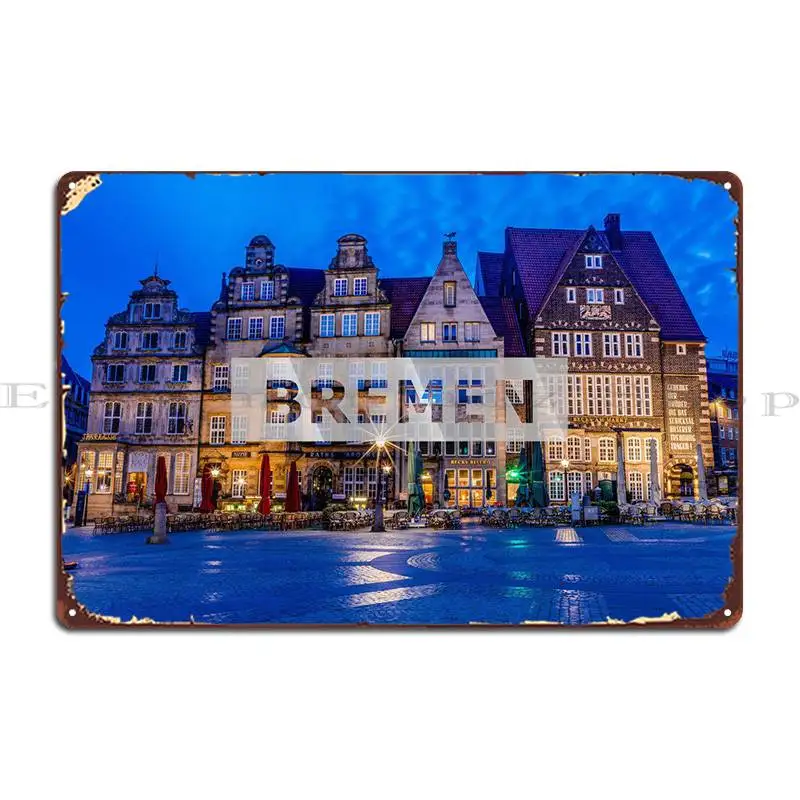 Bremen Metal Sign Cinema Cinema Create Wall Cave Tin Sign Poster