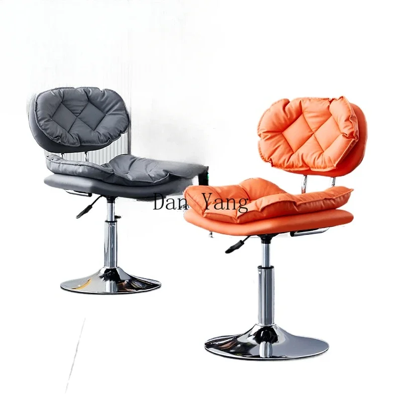 

YJ lift bar chair rotating commercial backrest front desk chair bar chair beauty manicure stool haircut stool