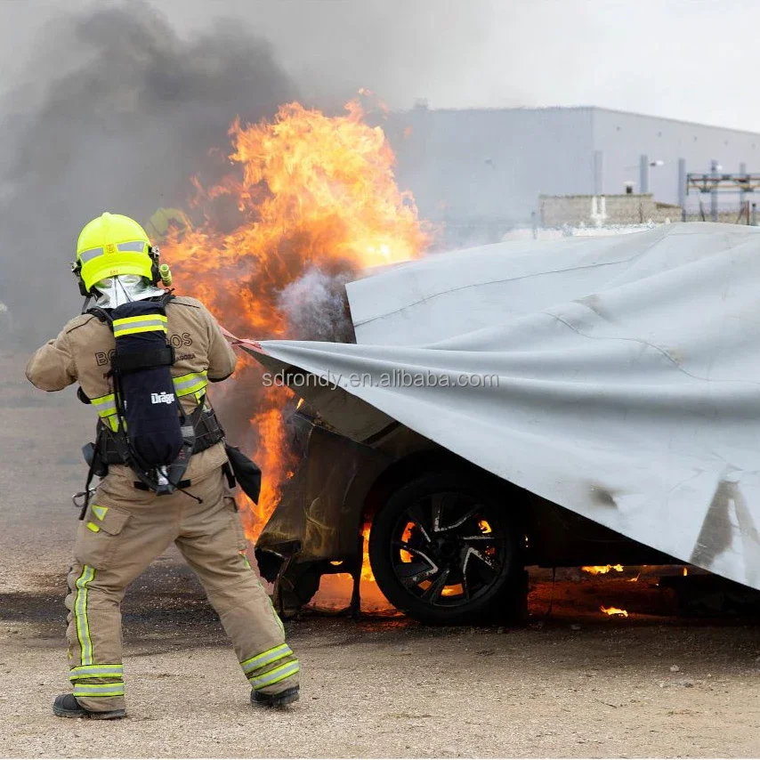 Extreme Large Vehicles Emergency Extinguisher Fiberglass Big Car Use Fire Blanket