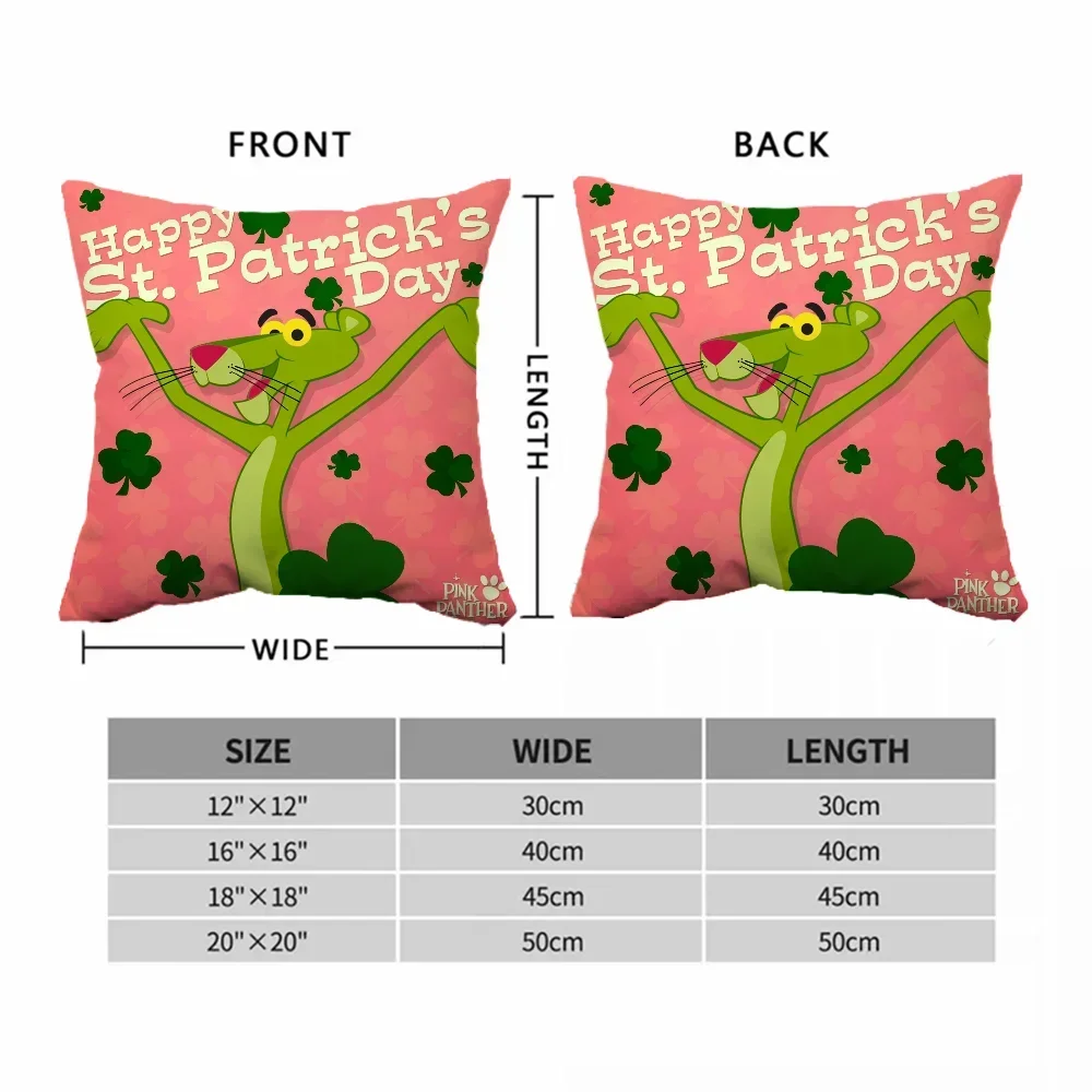 Pink Panthers Decorative Cushions for Sofa Cushions Covers Cushion Cover 45x45 Decoration Living Room Twin Size Bedding Pillow