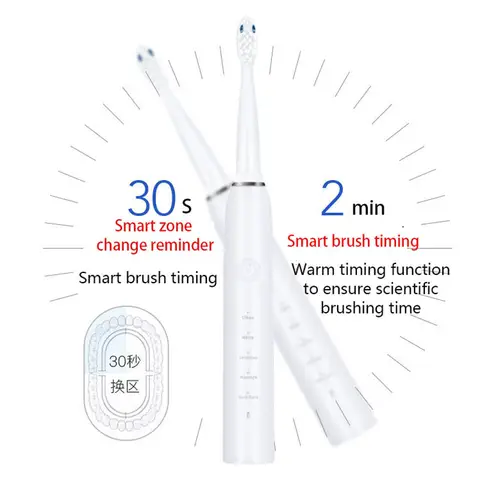 Hushållsapparater Vuxna Super Sonico Dental Elektrisk Tandblekning Elektroniska Tandborstar Uppladdningsbara Oclean Borsthuvud 10 best sales Oclean Original - №9