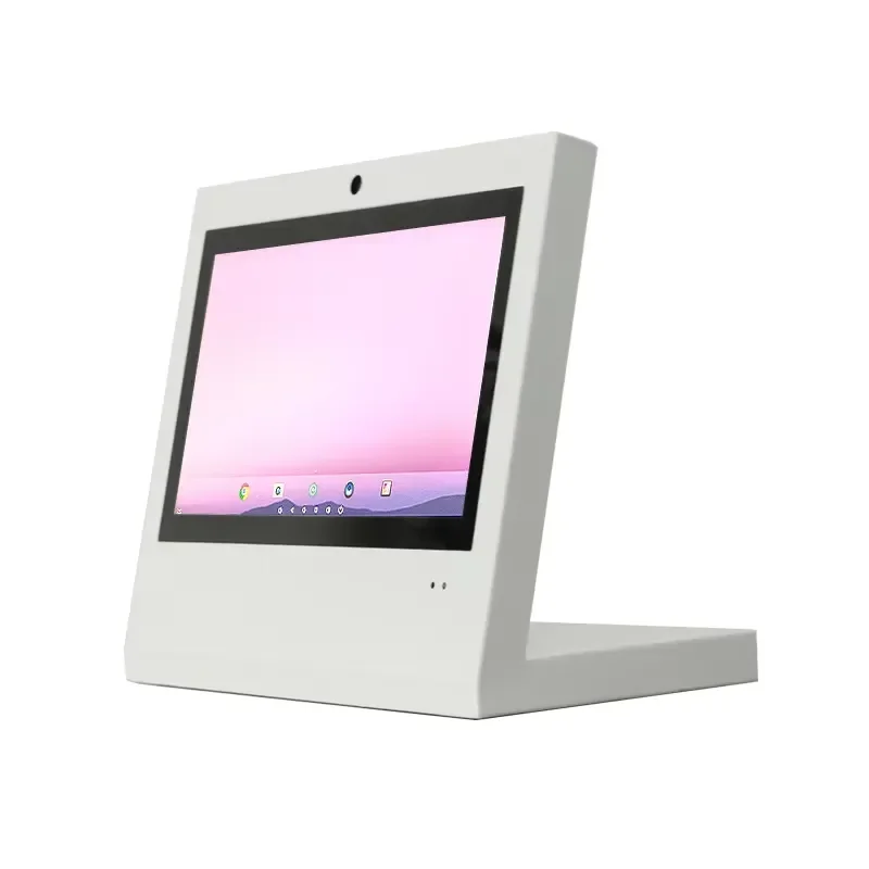 13.3 Inch Desktop Android 8 Restaurant Ordering Kiosk Tablet Lcd Touch Screen Table Tablet Android Ads Menu Digital Signage