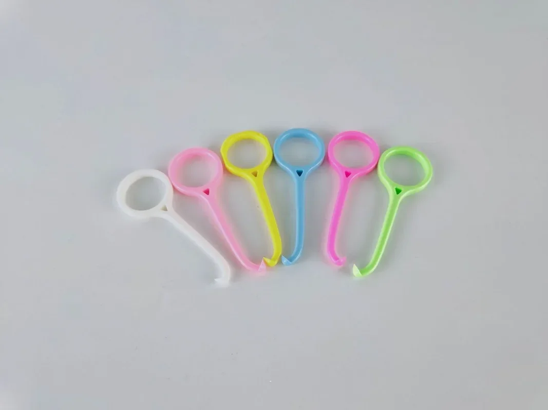 5/10/50 Dental Orthodontic Retainer Hook Invisible Retainer Bracket 6Colors Random Orthodontic Removal Hook Individual Packaging