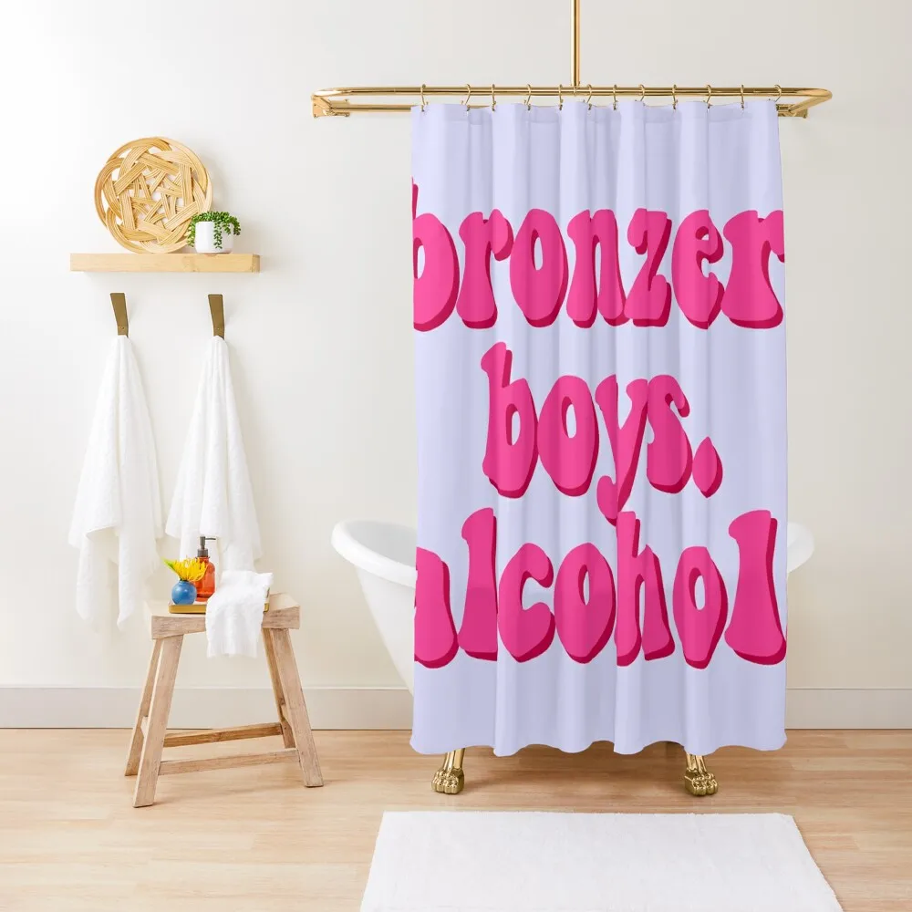 

bronzer. boys. alcohol. Shower Curtain Accessories For Shower And Services Waterproof Fabric Bathroom Curtain