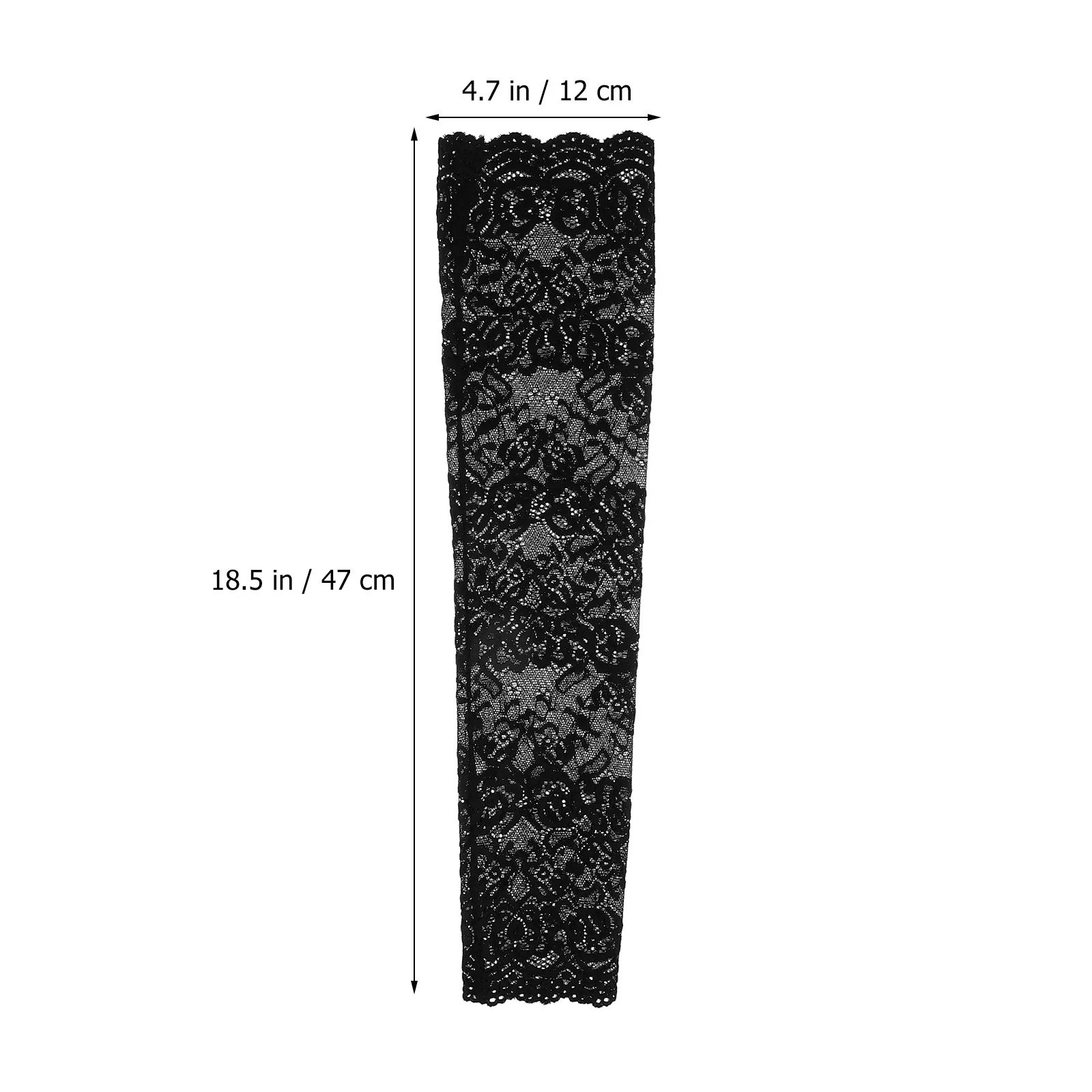 Рисунок 5 - 2 пары кружевных рукавов с цветочным дизайном