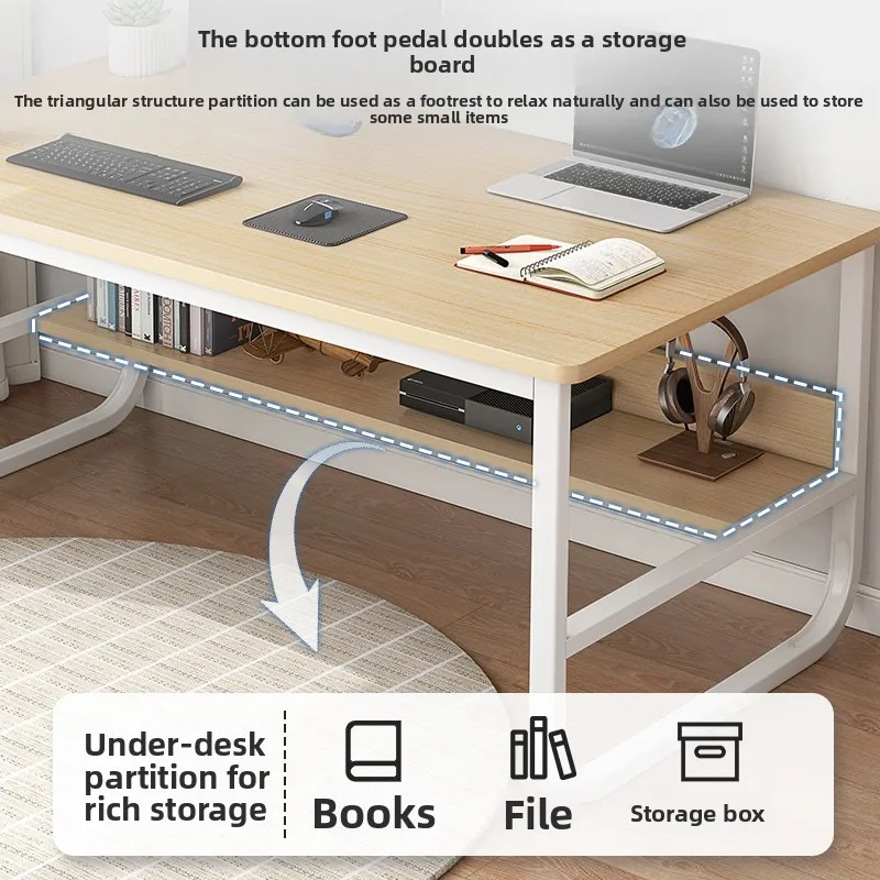 

High-quality Computer Desk, Desktop Computer, Minimalist Bedroom Home Student Desk