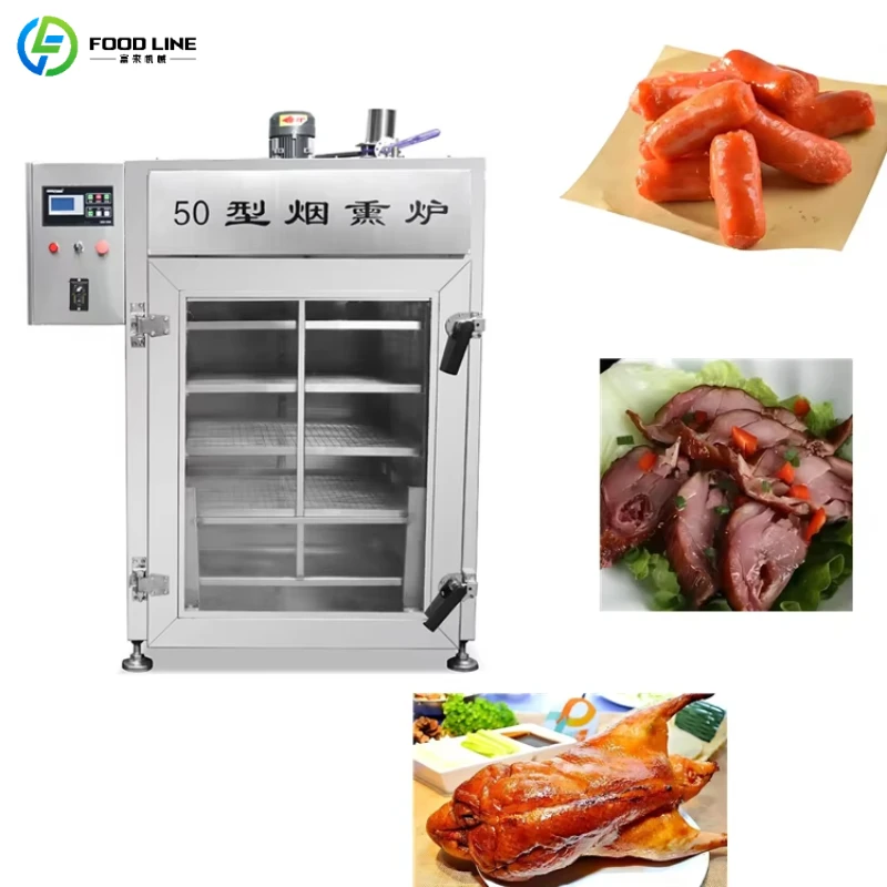 Customized Fish Special Smoker Oven Seafood Smoking Equipment Dedicated Smoking Machine for Salmon Shrimp Processing