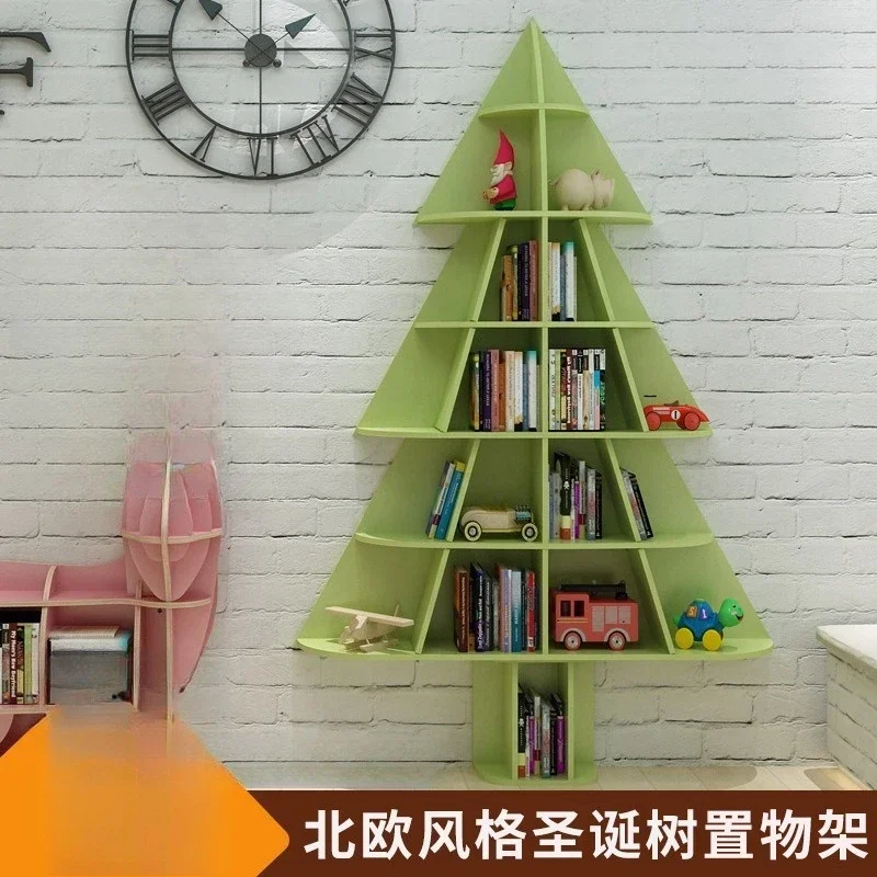 ชั้นวางหนังสือ, ชั้นวางของรูปต้นไม้, พื้นห้องนั่งเล่น, ชั้นวางของแบบสร้างสรรค์