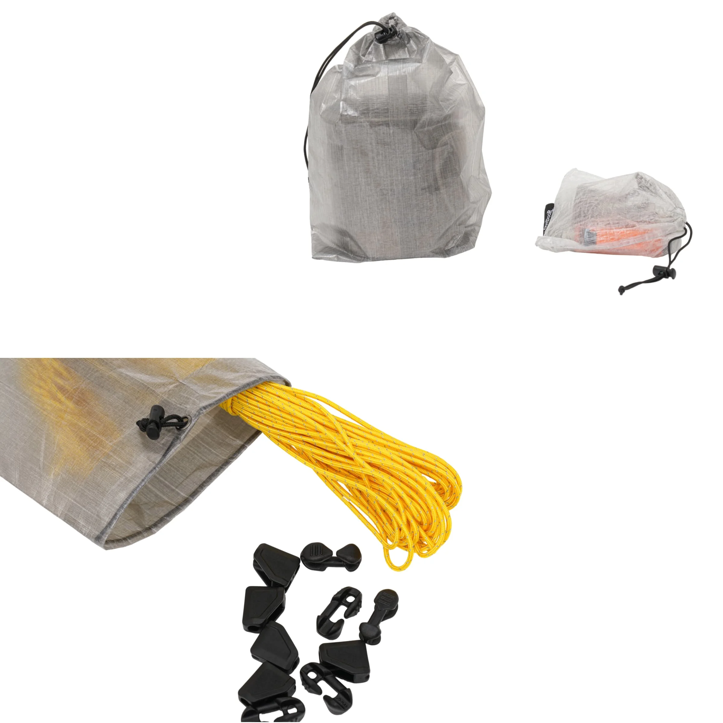 Picture 6: [HODR] STASHLITE Dyneema Flat Pouch Ultralight Waterproof Organizer Bag DCF Storage Sack for Camping Hiking Backpacking Gear