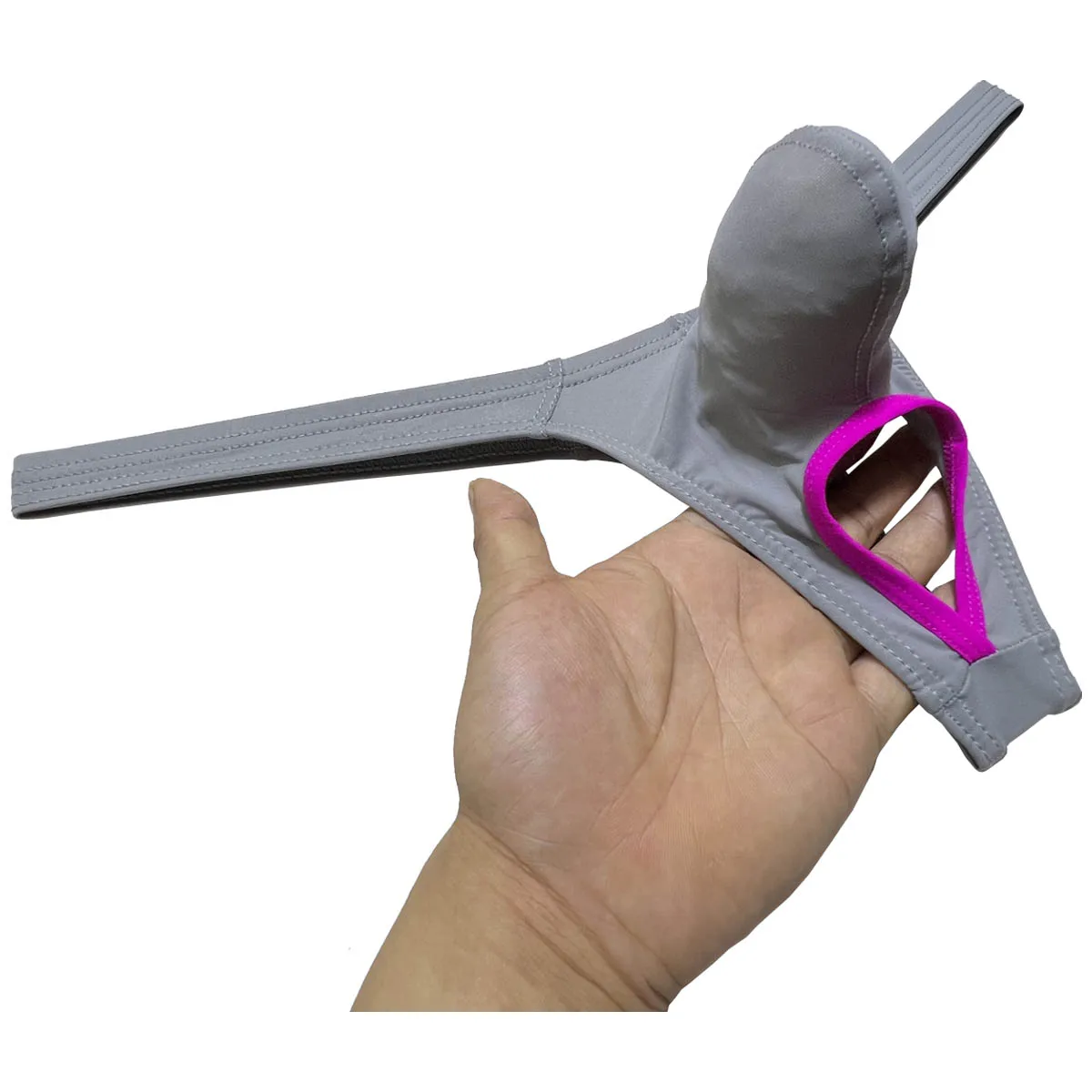 

Мужское нижнее белье Cheeky Thongs Nut Out Micro Tangas, мужские трусы-бикини с низкой посадкой, эластичное нижнее белье, сексуальные горячие трусы