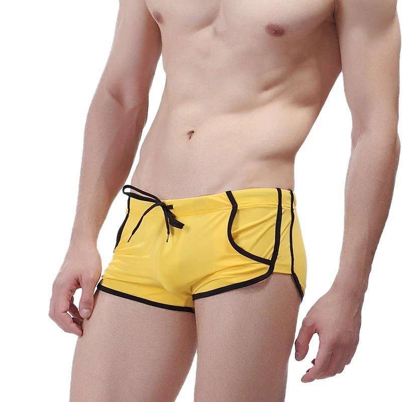 Sommer Männer Badehose Badeanzüge Shorts Bermuda Beachshorts Homosexuell Bademode Bikini Jogginghose Surfbrett Tragen Badehose