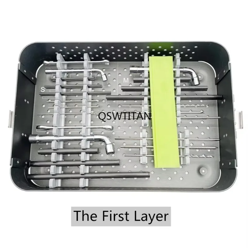 

Veterinary Orthopedic Fracture Bone Fixation Surgery External Fixator Instrument Set with Sterilized Box New