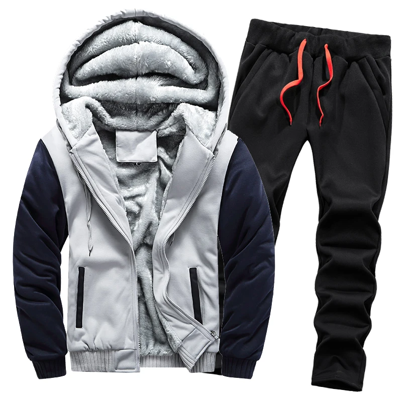 الدعاوى الرجالية 2025 الشتاء الرجال هوديس ماركة الملابس الرياضية البلوز + Sweatpants ملابس رجالي 2 قطعة مجموعات رياضية