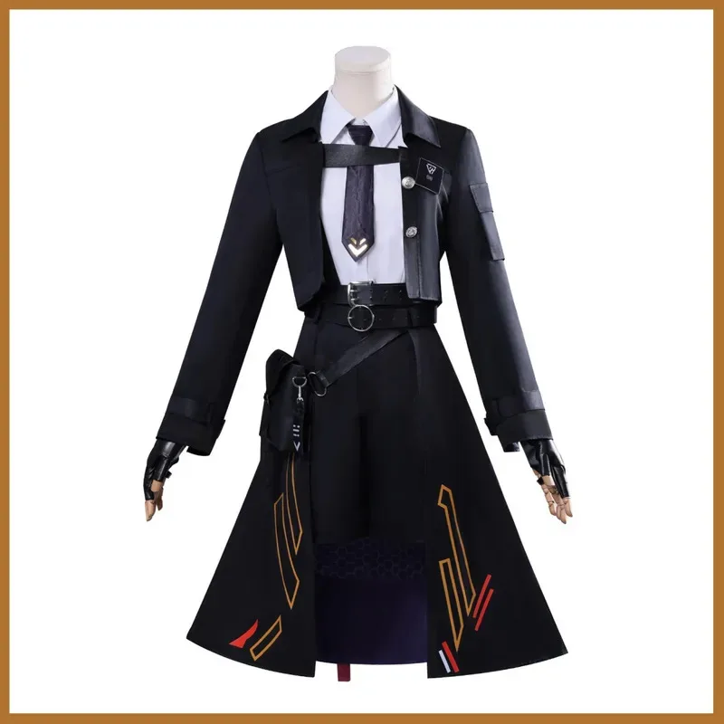 أزياء CyGame Love and Deepspace Player التأثيرية أزياء أنيمي Mc الزي القتال الموحد معطف تنورة امرأة البالغات كرنفال الهالوين البدلة