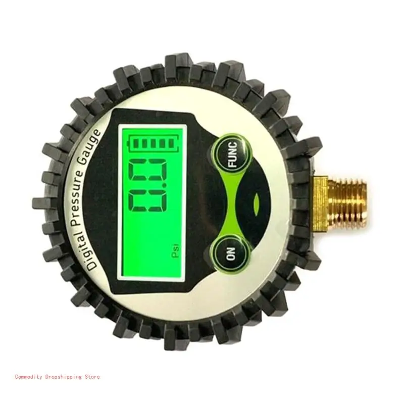 G1/G1/2 Pressure Meter Tire Pressure Gauge Digital Tire Pressure Gauge 0-250Psi Tyre Tire Air Pressure Gauge Mete