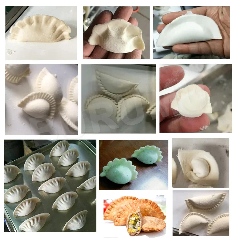 Automatic Shape Dumpling Maker Gyoza Empanada Machine Grain Product Making Machine