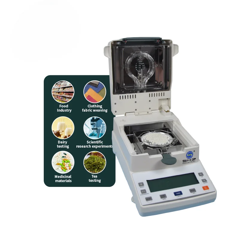 

Low price benchtop cereals seed feed halogen moisture analyzer meter