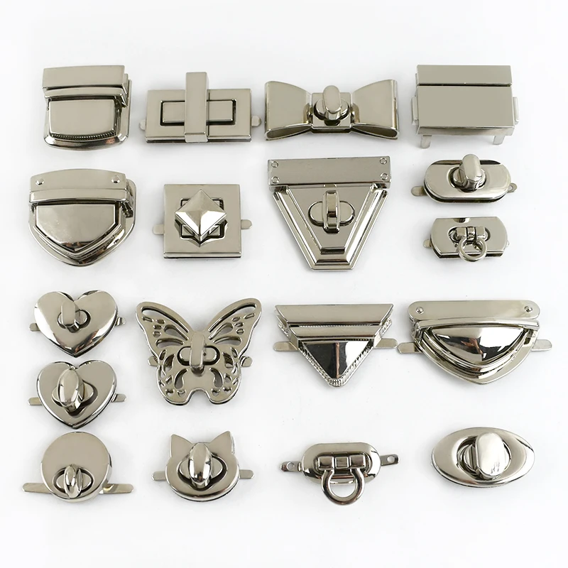 2Pcs Silver Bag Loc…