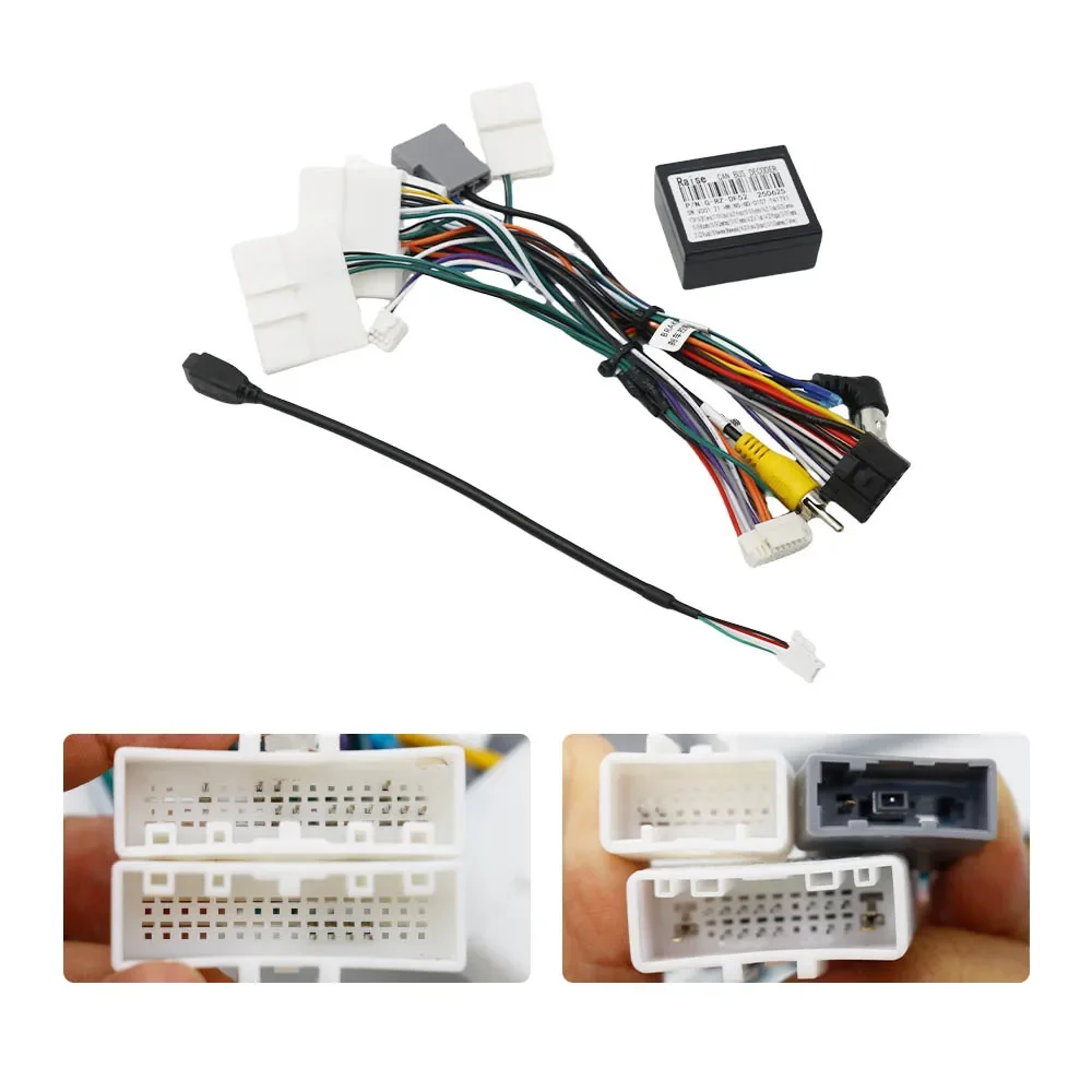 Car Radio Canbus Adapter for Nissan Sylphy Sentra Kicks Qashqai X-Trail Navara Terra | Plug & Play Dash Installation Kit