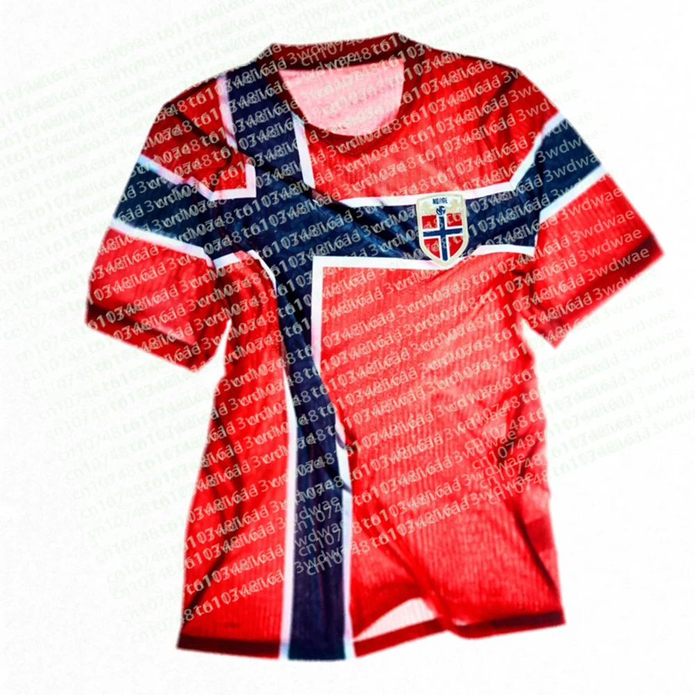 

Hot 2026 New Norway Men's T-Shirt Jersey Kit KID Football Fans Cheerleading Team 3D Print Breathable Sportswear Cycling shirt