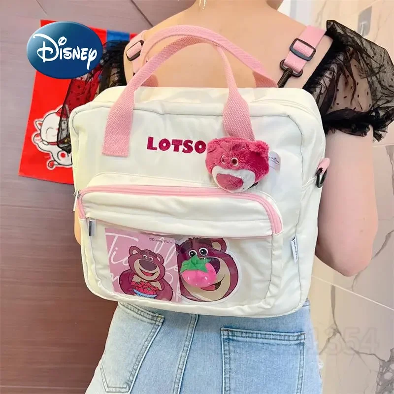 Disney New Women\'s Handbag Luxury Brand Original Women\'s One Shoulder Crossbody Bag Cartoon Fashion Backpack Multi Functional