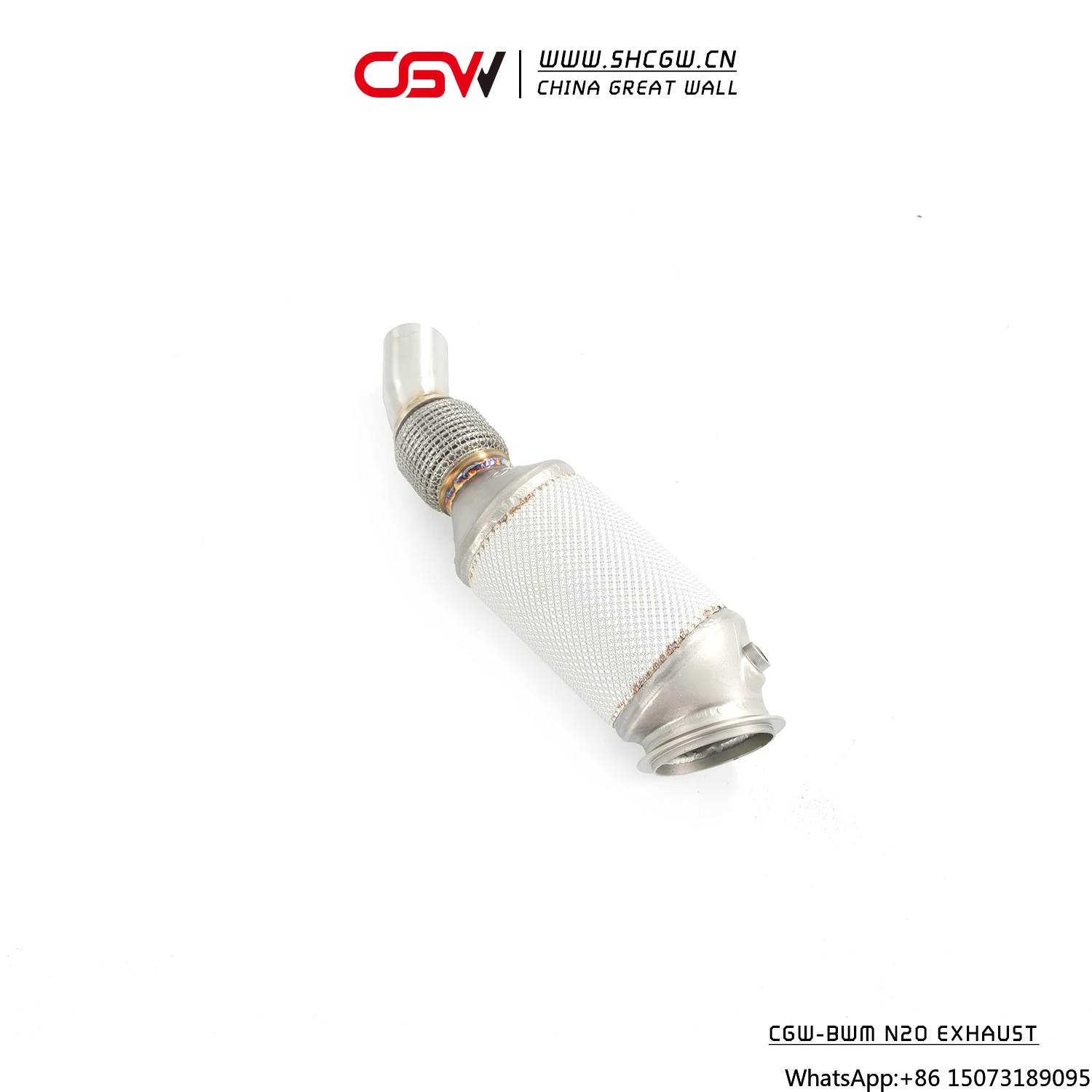 

Выхлопная система Growling Sound Performance: даунпайп и глушитель для двигателя N20 2.0T