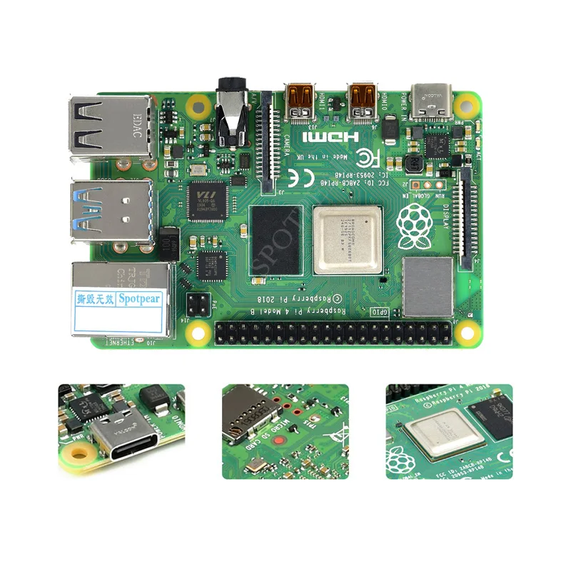 Imagem -01 - Raspberry pi Modelo b 2gb 4gb 8gb Ram