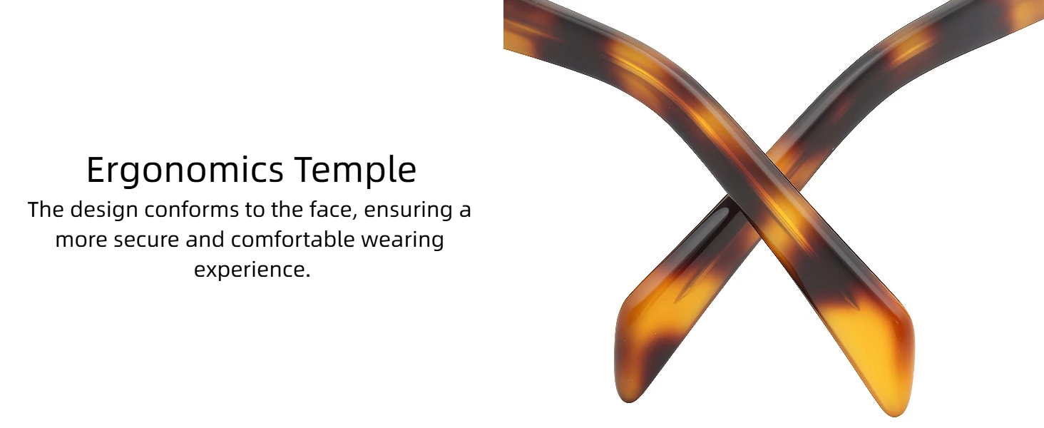 ChicOptix Retro Fashion Damen-Sonnenbrille mit Leopardenmuster, polygonale Sonnenbrille für Herren, Retro-Acetat-Sonnenbrille, UV400, für den Außenbereich, lässig – Detail 10