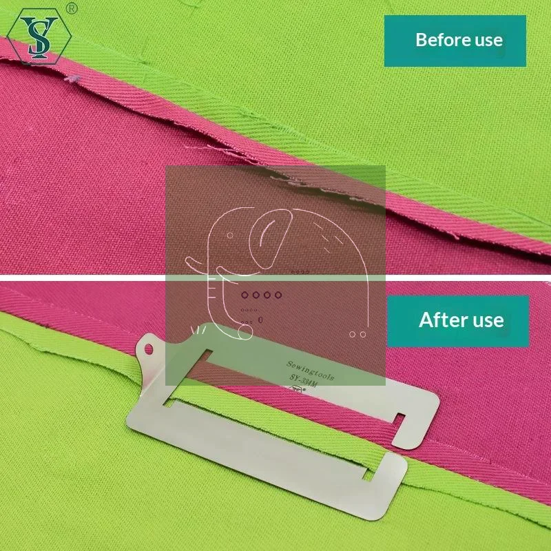 Stainless Steel Seam Splitter Sewing Machine Thermal Separation Seam Splitting Pressing Tools Flat Ironing Aid Sewing Kit