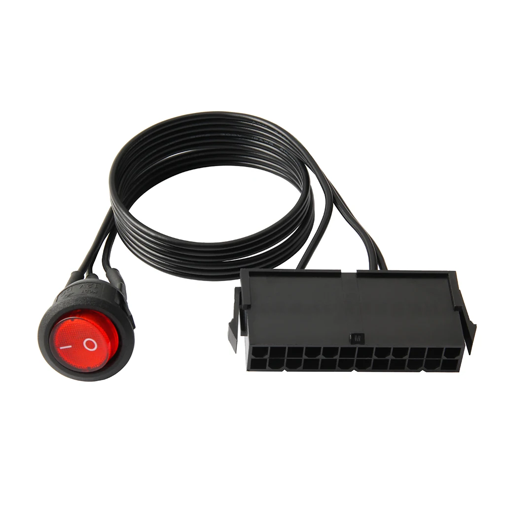 

18Awg All-Copper Atx Power Supply 24Pin Switch Line 24P Start Line 24 Pins 35Cm Start Switch