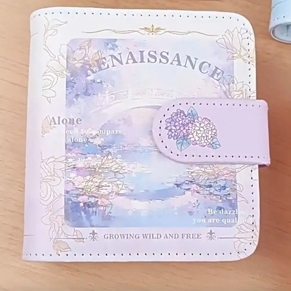 خمر بطاقة تخزين كتيب الرجعية إعادة الملء فضفاض ورقة المجلدات غطاء INS المشبك المغناطيسي ألبوم صور صور الملحقات #1