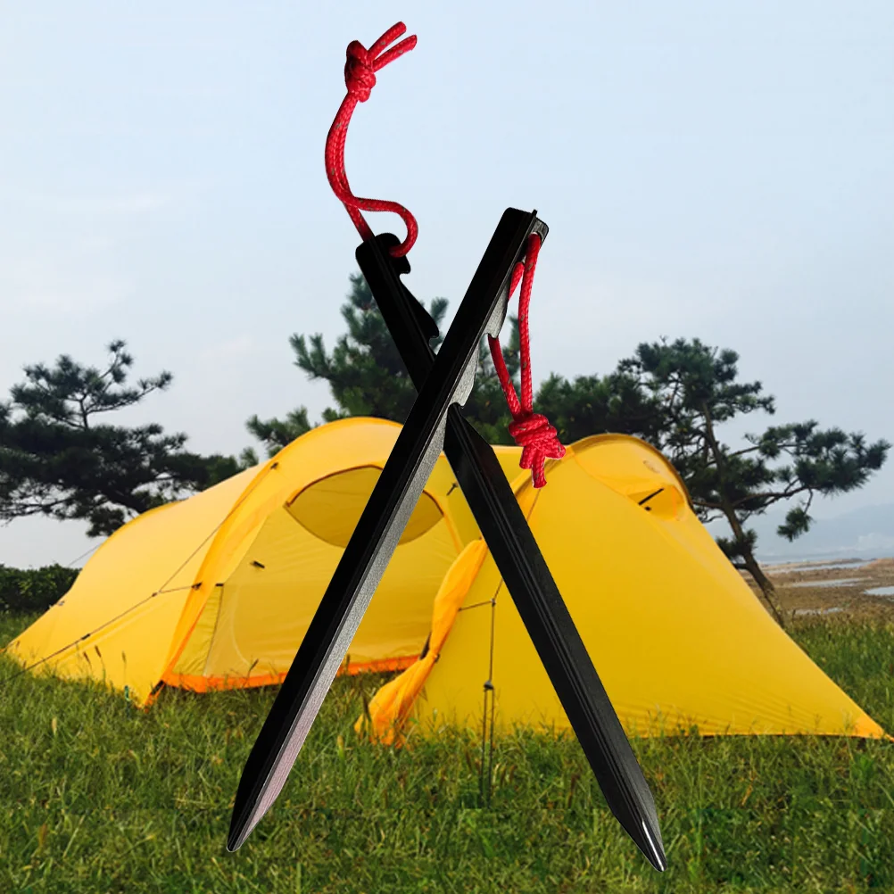 

10pcs 18cm Aluminum Height adjustable Tent Nail Outdoor Camping Tent Peg Spare Replacement Tent Accessories