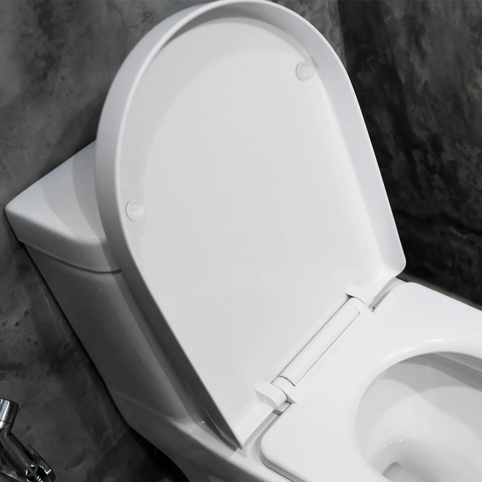 

1Set Universal Toilet Seat Bumper Pads for Stable Quiet Lid Closure Non-Slip Cushioning Buffer Spacers Bidet Seat Accessories