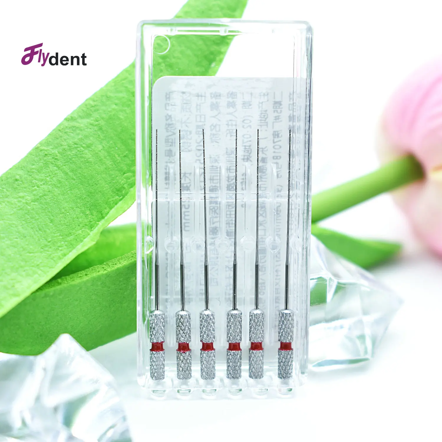 Dental Nerve Barbed Broaches Endodontic Instruments Root Canal Cleaning Hand Use Files Handle Dentistry Tools