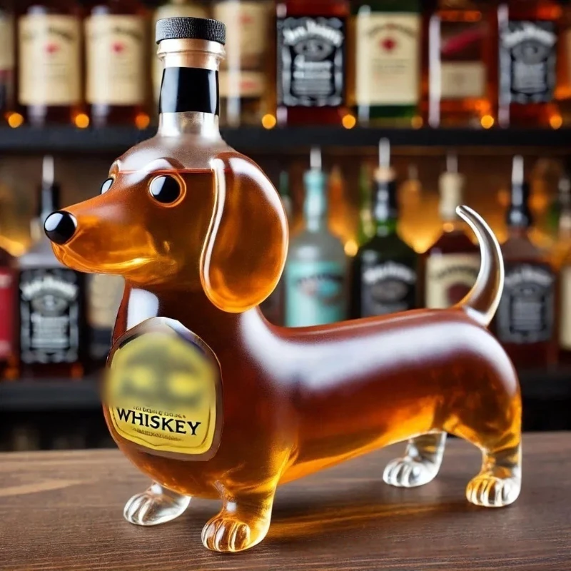 Garrafa de uísque para cachorr - Glass Decanter Whiskey avaliação e preço