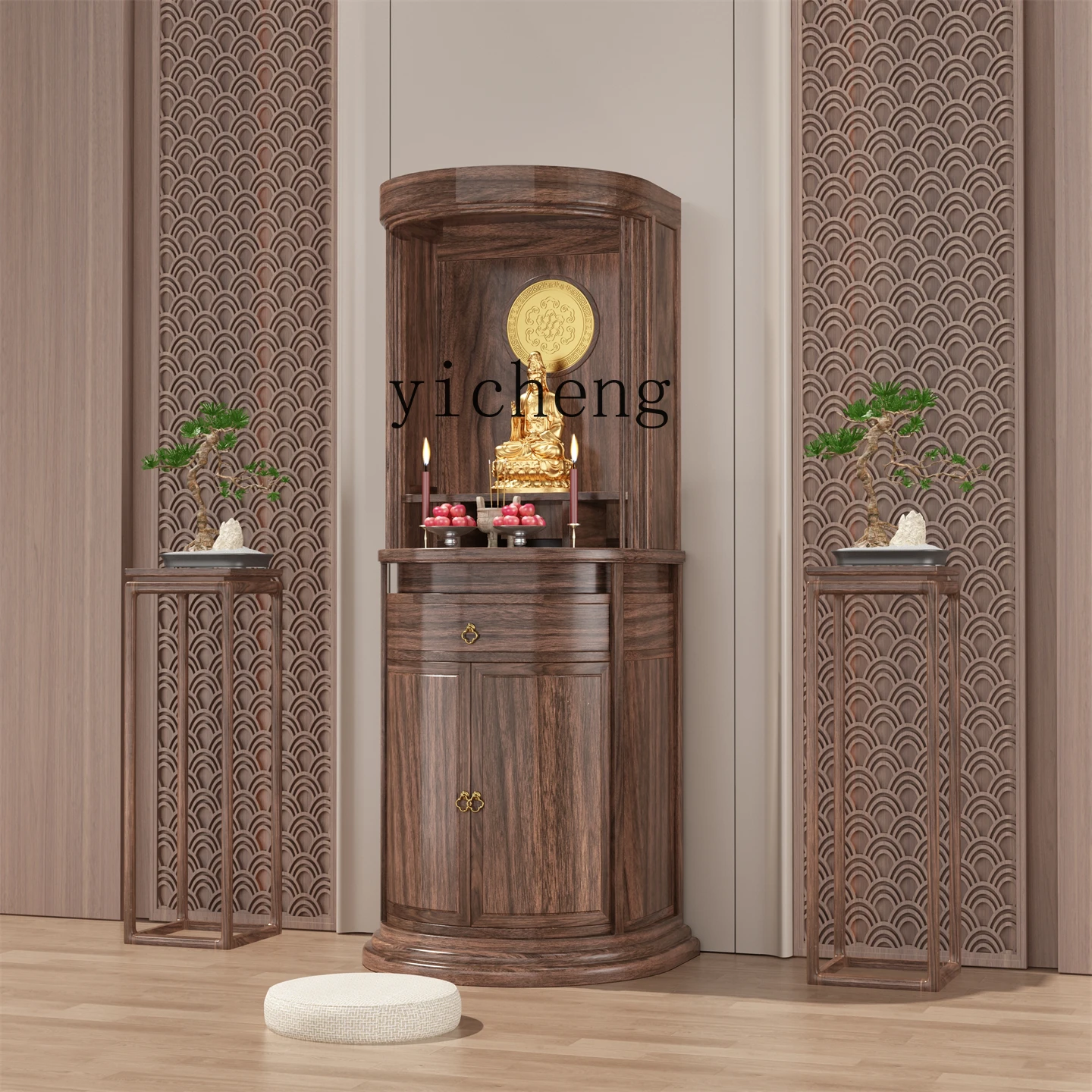 

FY Buddhist shrine shrine offering platform Standing cabinet offering table Fragrant Buddha cabinet Buddhist hall