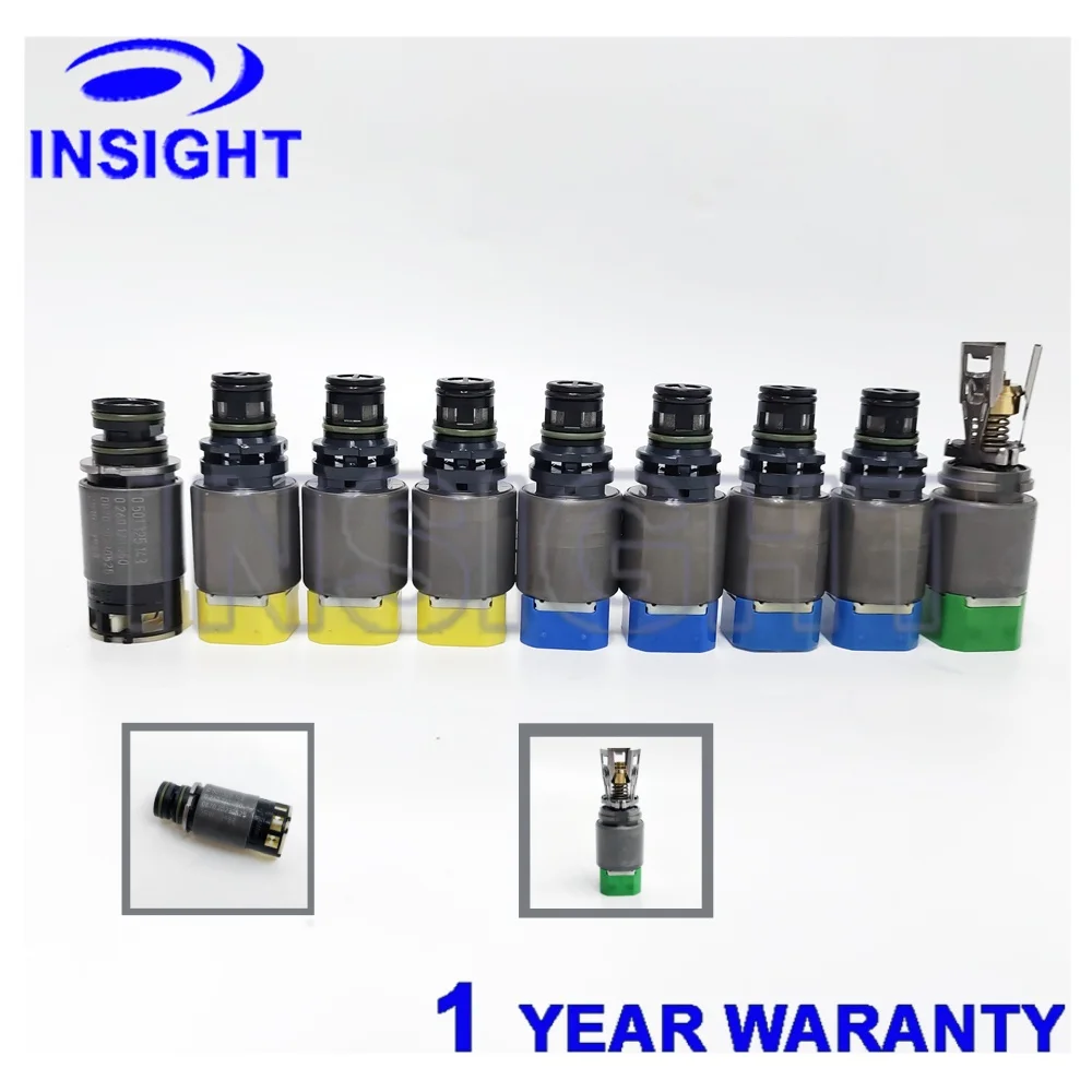 

Оригинальный комплект соленоидов коробки передач 8HP45 8HP50 1068298044 для BMW 8HP50, 8-скоростной комплект соленоидов автоматической коробки передач