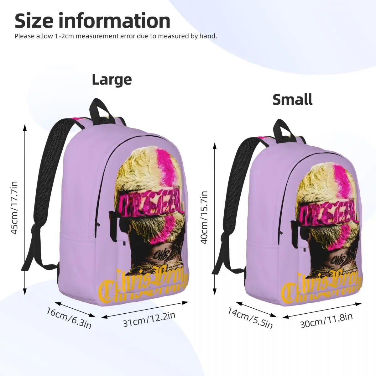 Mochila com fecho zíper masculina, mochila portátil para criança, presente de aniversário, Journey, 11, 11, Tour, 2024