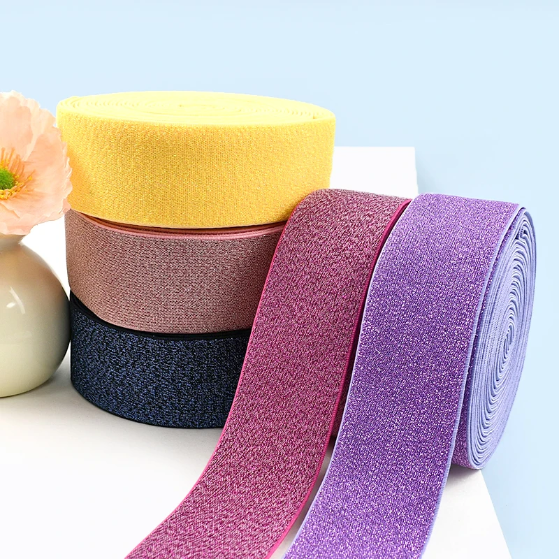 

2/5/10 м 25-50 мм эластичная лента для шитья резиновых лент, сумка, брюки, платье, декоративная эластичная лента, лямки, аксессуары для ремня