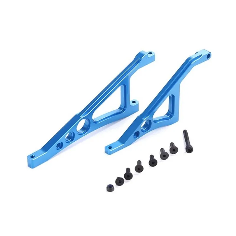 CNC Aluminum Front & Rear Chassis Braces for Rovan LT LOSI 5IVE-T