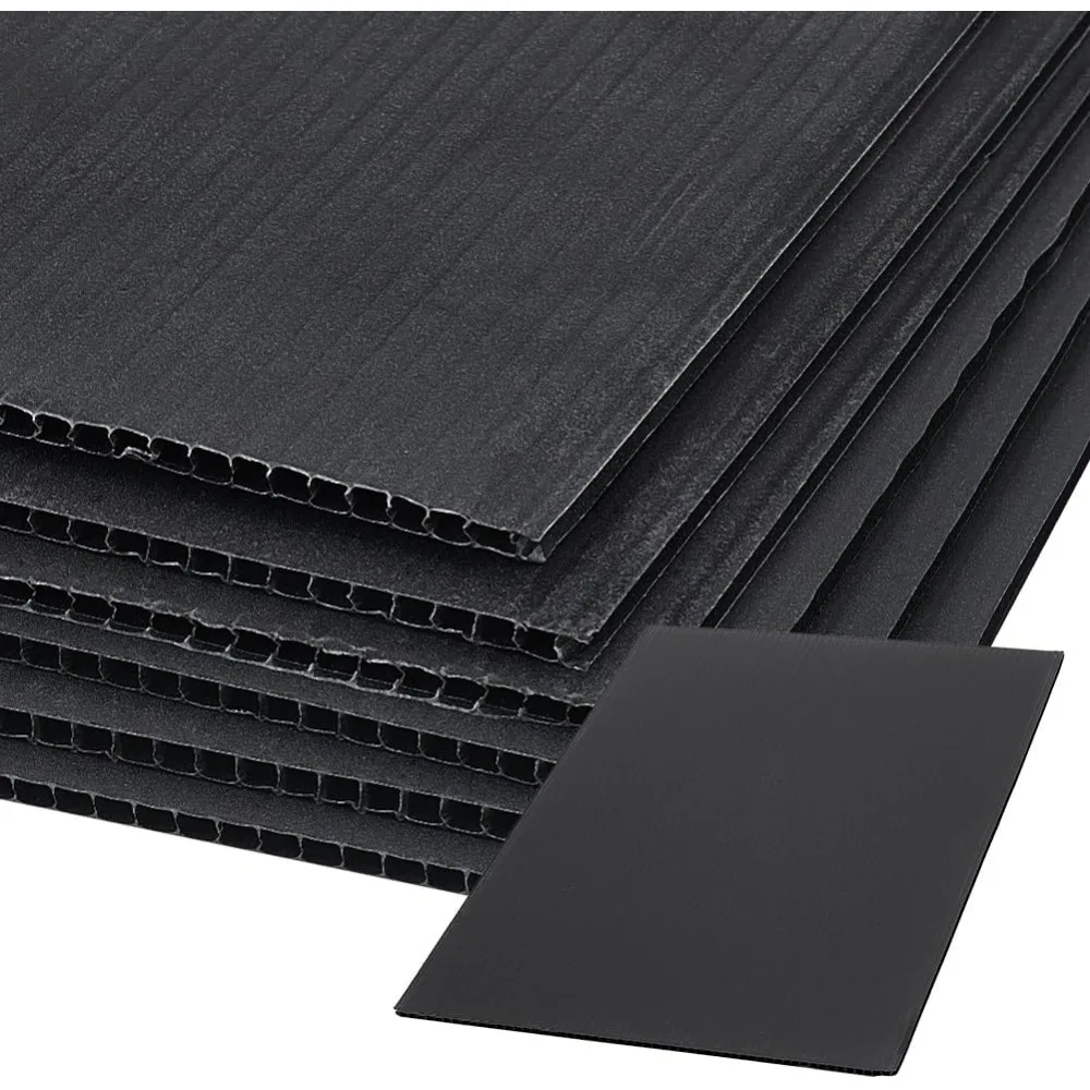 

Plastic Sheets 12x7.8 Inch Sturdy Blank Yard Signs 3mm Waterproof Sign Board for House Sale Signs Lawn Signs Advertising kit