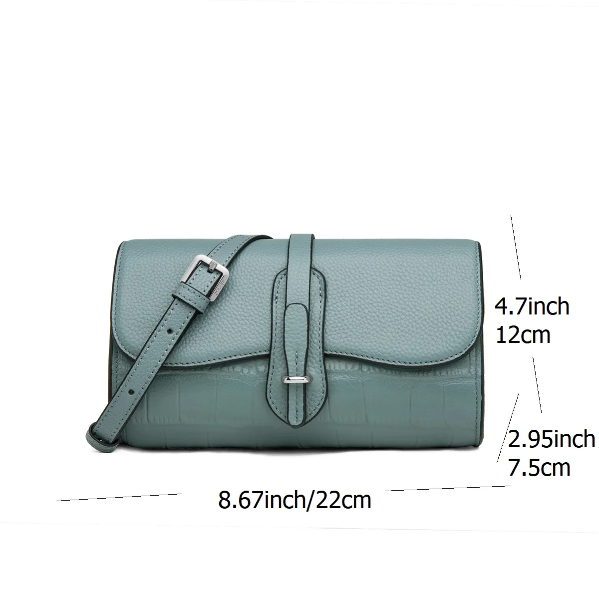 Hot !Special Full 100% Genuine Leather Bags Women Soft Cow Leather Shoulder Messenger Bag Cow Leather Purses Rice#sc858